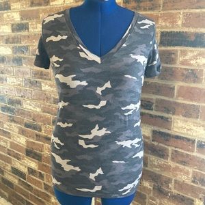 PINK Camo Tee— Size Small